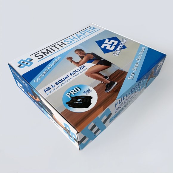 SmithShaper® Ab Squat Roller™ (ASR) for Wall Squats, Ab roll-outs, & More - Picture 1 of 9